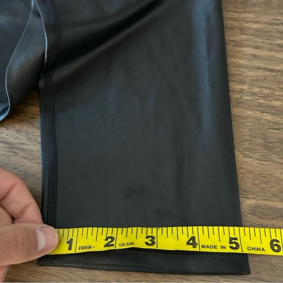 ❤️ NWT maurices Sleek Black Faux Leather Leggings XL - Picture 10 of 10